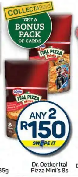 Pick n Pay Dr. Oetker Ital Pizza Mini's 8s offer