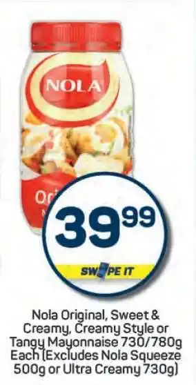 Pick n Pay Nola Mayonnaise offer