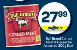 Pick n Pay Bull Brand Corned Meat & Cereal Tin offer