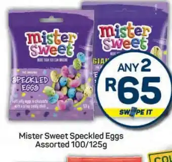 Pick n Pay Mister Sweet Speckled Eggs Assorted 100/125g offer