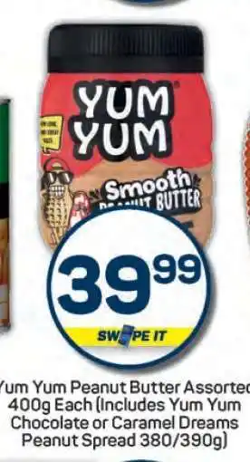 Pick n Pay Yum Yum Peanut Butter Assorted offer