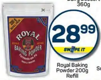 Pick n Pay Royal Baking Powder 200g Refill offer