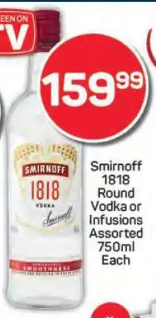Pick n Pay SMIRNOFF 1818 offer