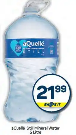 Pick n Pay aQuellé Still Mineral Water offer