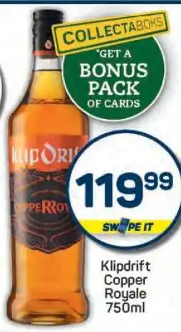Pick n Pay Klipdrift Copper Royale 750ml offer