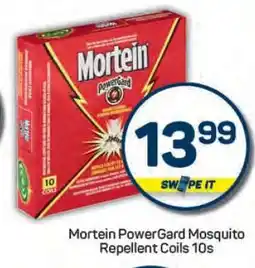Pick n Pay Mortein PowerGard Mosquito Repellent Coils 10s offer