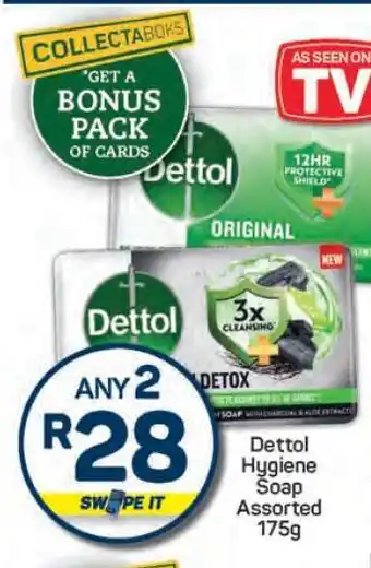 Pick n Pay Dettol Hygiene Soap Assorted 175g offer