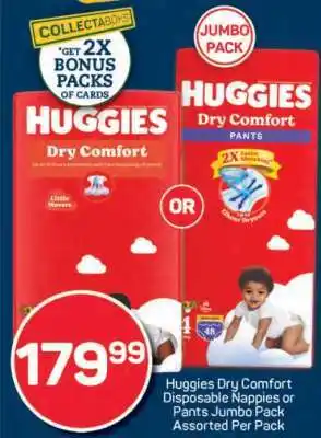 Pick n Pay Huggies Dry Comfort offer