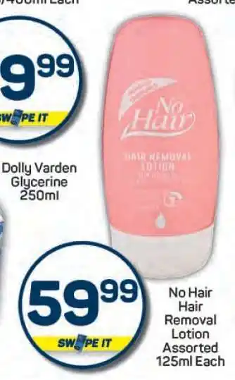 Pick n Pay No Hair Hair Removal Lotion Assorted 125ml Each offer