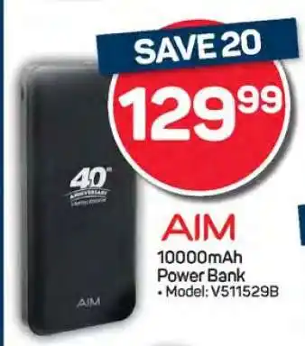 Pick n Pay AIM 10000mAh Power Bank offer