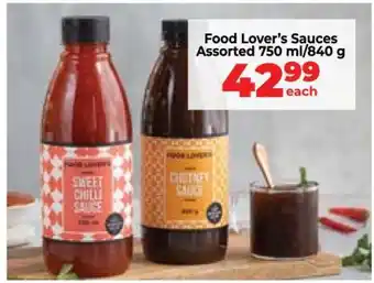 Food Lover’s Sauces
