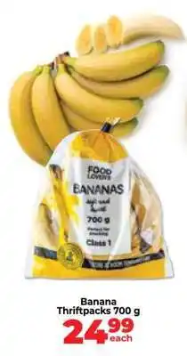 Food Lover's Market Banana Thriftpacks 700 g offer
