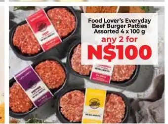 Food Lover's Market Food Lover’s Everyday Beef Burger Patties offer