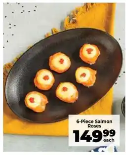 Food Lover's Market 6-Piece Salmon Roses offer