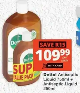MediRite Dettol Antiseptic Liquid + Antiseptic Liquid offer