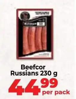 Food Lover's Market Beefcor Russians 230 g offer