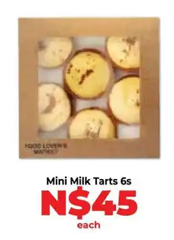Food Lover's Market Mini Milk Tarts 6s offer