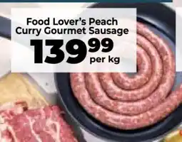 Food Lover's Market Food Lover’s Peach Curry Gourmet Sausage offer
