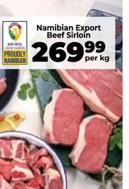 Food Lover's Market Namibian Export Beef Sirloin offer