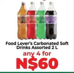 Food Lover's Market Food Lover’s Carbonated Soft Drinks Assorted 2 L offer