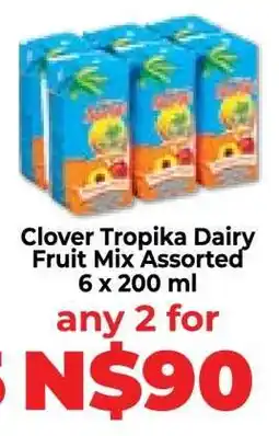 Food Lover's Market CLOVER Tropika Dairy Fruit Mix Assorted offer