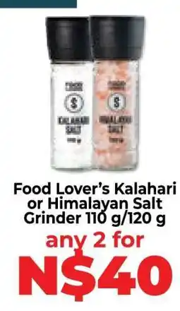 Food Lover's Market Food Lover’s Kalahari or Himalayan Salt Grinder offer