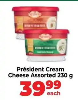 Food Lover's Market Président Cream Cheese Assorted 230 g offer