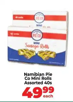 Food Lover's Market Namibian Pie Co Mini Rolls Assorted 40s offer
