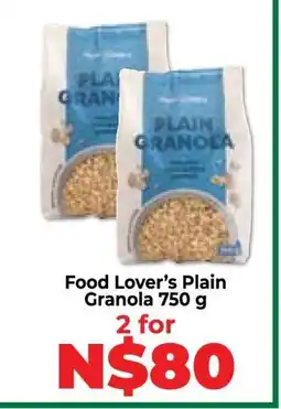 Food Lover's Market Food Lover’s Plain Granola 750 g offer