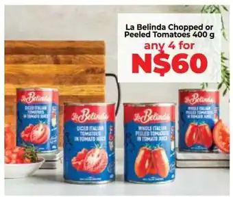 Food Lover's Market La Belinda Chopped or Peeled Tomatoes 400 g offer