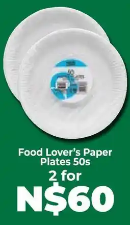 Food Lover's Market Food Lover’s Paper Plates 50s offer