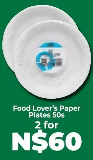 Food Lover's Market Food Lover’s Paper Plates 50s offer