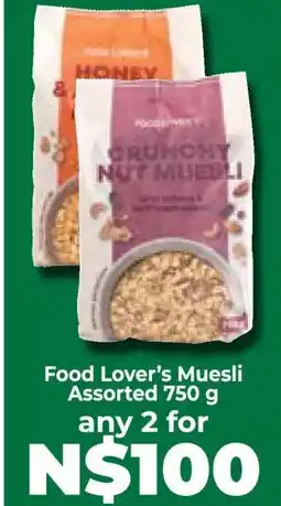 Food Lover's Market Food Lover’s Muesli Assorted 750 g offer