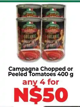 Food Lover's Market Campagna Chopped or Peeled Tomatoes 400 g offer