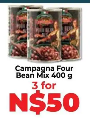 Food Lover's Market Campagna Four Bean Mix 400 g offer