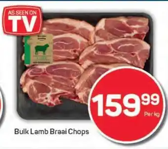 Pick n Pay Bulk Lamb Braai Chops offer