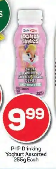 Pick n Pay PnP Drinking Yoghurt Assorted 255g Each offer