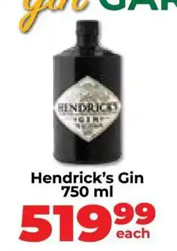Food Lover's Market Hendrick's Gin offer