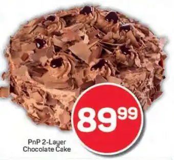 Pick n Pay PnP 2-Layer Chocolate Cake offer