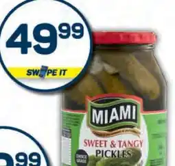Pick n Pay Miami Sweet & Tangy Pickles offer