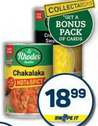 Pick n Pay Rhodes Quality Chakalaka Hot & Spicy offer