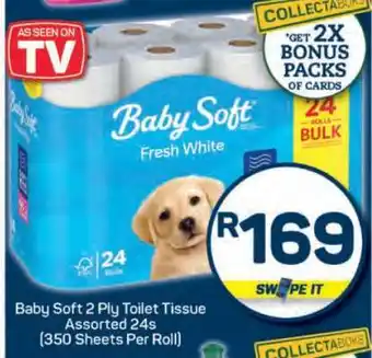Pick n Pay Baby Soft 2 Ply Toilet Tissue offer