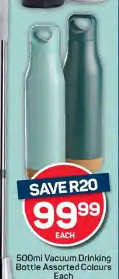 Pick n Pay 500ml Vacuum Drinking Bottle offer