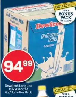 Pick n Pay Dewfresh Long Life Milk Assorted offer