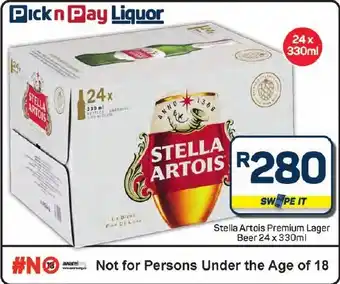 Stella Artois Premium Lager Beer