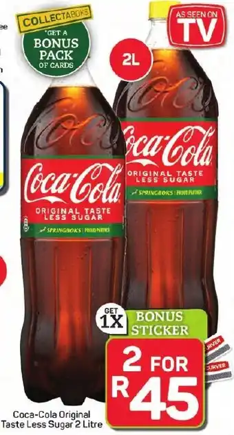 Pick n Pay Hypermarket Coca-Cola Original Taste Less Sugar offer