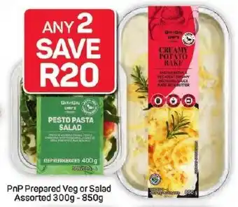 Pick n Pay Hypermarket PnP Prepared Veg or Salad Assorted offer