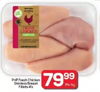 Pick n Pay Hypermarket PnP Fresh Chicken Skinless Breast Fillets offer