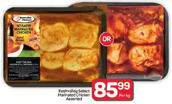 Pick n Pay Hypermarket Bushvalley Select Marinated Chicken Assorted offer