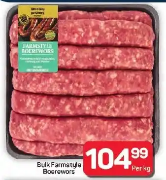 Pick n Pay Hypermarket Bulk Farmstyle Boerewors offer